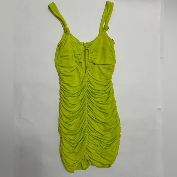 brand new- Zara neon mini dress - size small - Picture 3 of 15